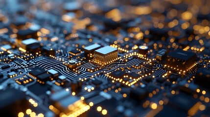 Poster - Exploring the Intricate Circuitry Inside Modern Technology




