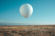 A balloon lifting a heavy weight, symbolizing innovation and its ability to overcome challenges,
