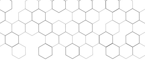 Wall Mural - Abstract white background with hexagon and hexagonal background. Luxury white pattern with hexagons. abstract 3d hexagonal background with shadow. 3D futuristic abstract honeycomb mosaic background.