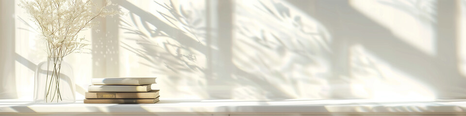 education reading book youtube banner wallpaper white vintage brown pastel background with books and
