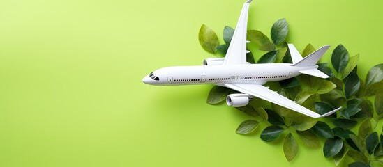 Poster - Model aircraft on green surface