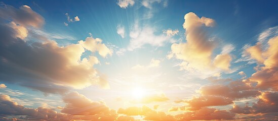 Poster - Boat on Beach Below Sky Full of Cloud Giraffes