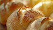 a realistic commercial photo of a closeup of bread