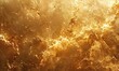 © Olha - Gold foil background with light reflections, viewed from the front.