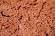 brownie cookie structure background, close-up of a brownie cookie