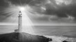 A lighthouse helps sailors find their way at sea, just like a good leader who guides their team to achieve success.