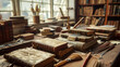 Restoration of antique books