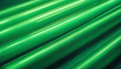 Wall Mural - green neon tubes background