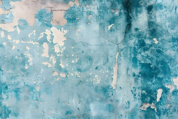 Abstract soft blue watercolor texture on old concrete wall mockup background. Concept Watercolor Texture, Concrete Wall, Mockup, Abstract, Soft Blue