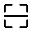 scanner glyph icon