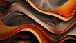 Luxurious abstract orange background for modern wallpapers, Ai Generated.