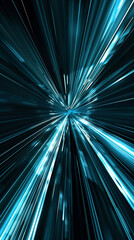Poster - abstract background high speed light trials neon wallpaper 