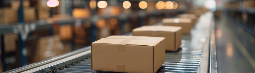 Poster - global package shipping
