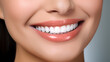© xuan - Close-up of smiling white teeth