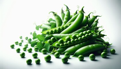 Canvas Print - Green Peas