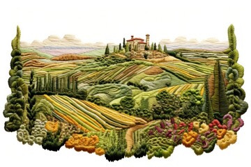 tuscany landscape agriculture outdoors nature.