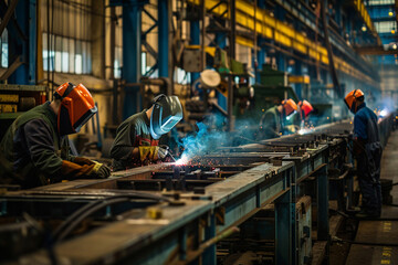 construction worker in construction site, construction worker, workers at work