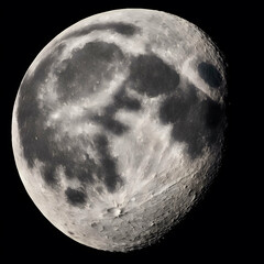 Wall Mural - Closeup, moon