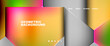 A gradient geometric background featuring rectangles in hues of amber, magenta, peach, and shades of colors. Ideal for publications, branding, or interior design projects