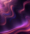 A purple background with flowing lines and glowing stars, creating an elegant and sophisticated atmosphere.