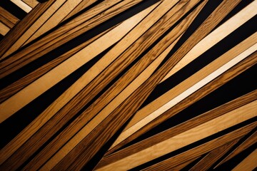 Wall Mural - a close up of a wood panel