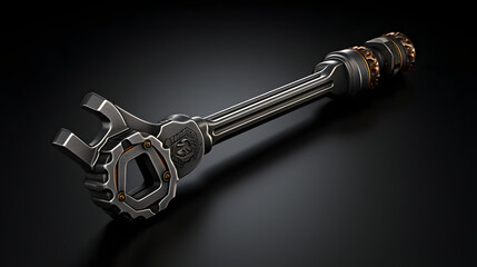 Poster - Wrench machine icon 3d