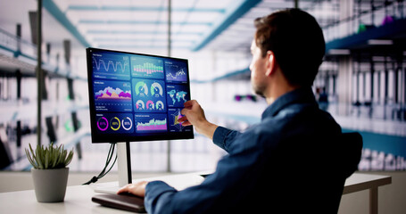 Poster - KPI Business Analytics Data Dashboard