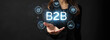 © Summit Art Creations - Business person navigates B2B landscape, harness technology to enhance business-to-business connections. Discover reshapes B2B interactions, driving innovation in business-to-businesses strategies