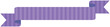 Vector illustration of Simple striped ribbon 6 (purple)