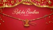 Vector Illustration of Happy Rakhi Festival Greeting Background.ikkustration