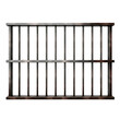 © Maureen - Metal prison bars with horizontal layout, png isolated on transparent