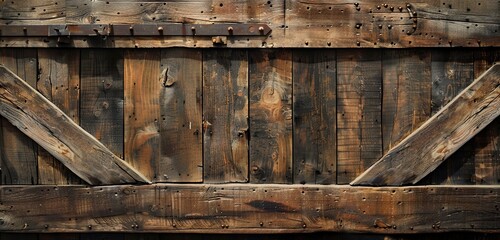 Wall Mural - old wooden door