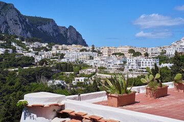 Wall Mural - The town of Capri, Campanian Archipelago, Italy
