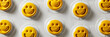 Wellness in Every Dose Yellow Smiley Tablets