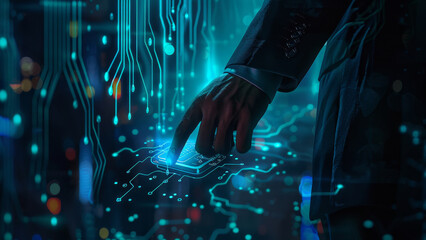 Poster - Touching the Future: Interactive Circuit Board Interface