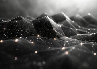 water drops on a web