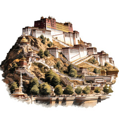 Wall Mural - potala palace