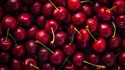 Wall Mural - ripe cherries