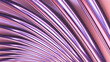 Abstract background, 3d purple metal wavy stripes pattern, interesting striped 3D wallpaper.