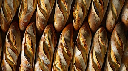 Poster - freshly baked baguettes