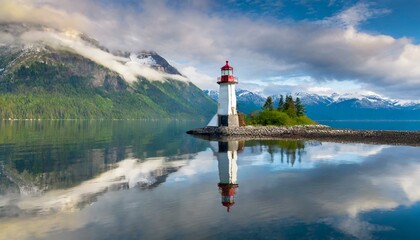 Wall Mural - person on a lake