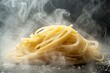 Artistic Innovations: Spaghetti Transformed into Culinary Canvas