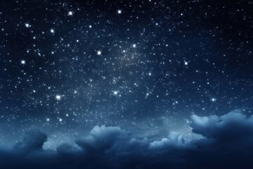 Starry sky backgrounds astronomy outdoors.