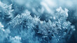 Frosty abstract ice formations captivate with their icy allure.