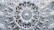 Hypnotic Mandala Motif 3D Wallpaper Design