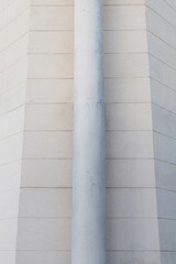 Poster - Abstract architecture. Close up of a contemporary building facade.