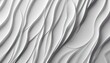 3D background abstract art white color wall illustration, Ai generated