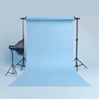 baby blue background for photography