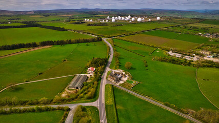 Rural Road and RAF Menwith Hill Station