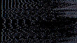 © the7dew - Glitch noise static television VFX. Visual video effects stripes background, CRT tv screen no signal glitch effect